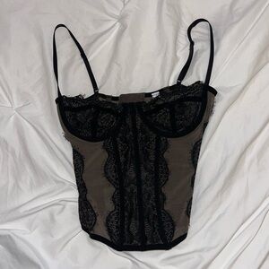 urban outfitters out from under corset top